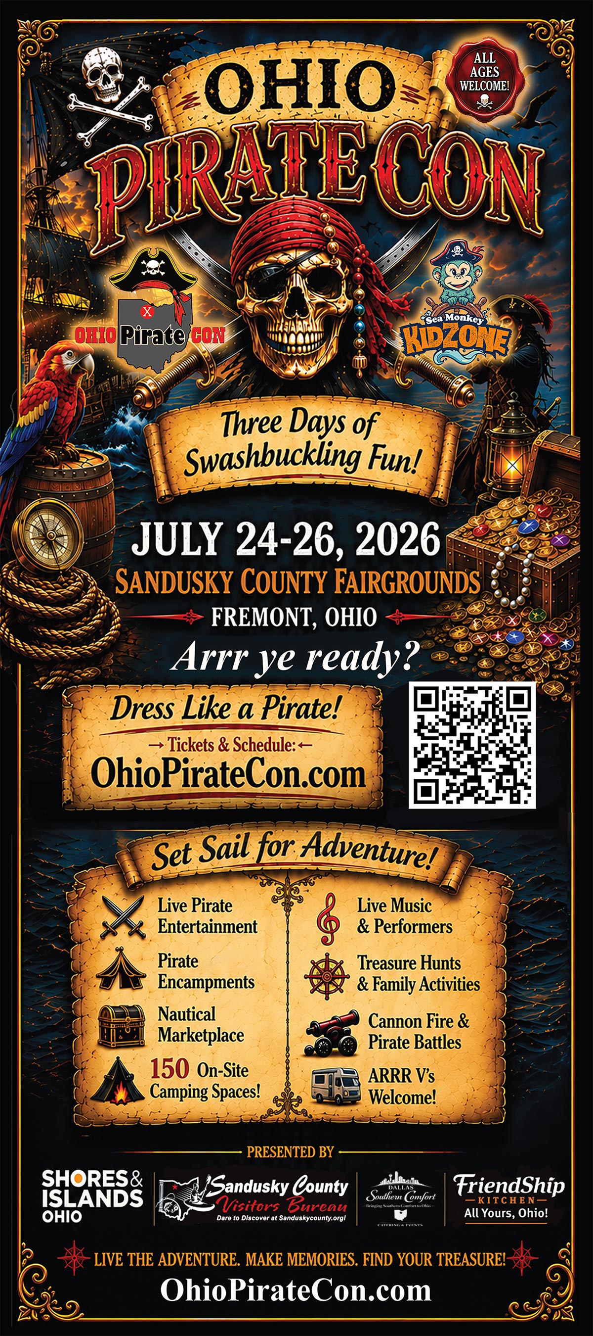 Ohio Pirate Con Flyer